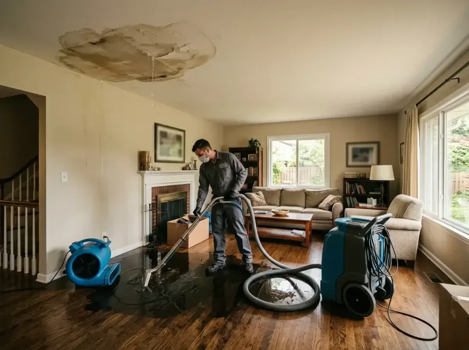 attic-pipe-burst-ceiling-drip-008 — frequently asked questions, Water Damage Restoration & Carpet Care in Ennis, TX